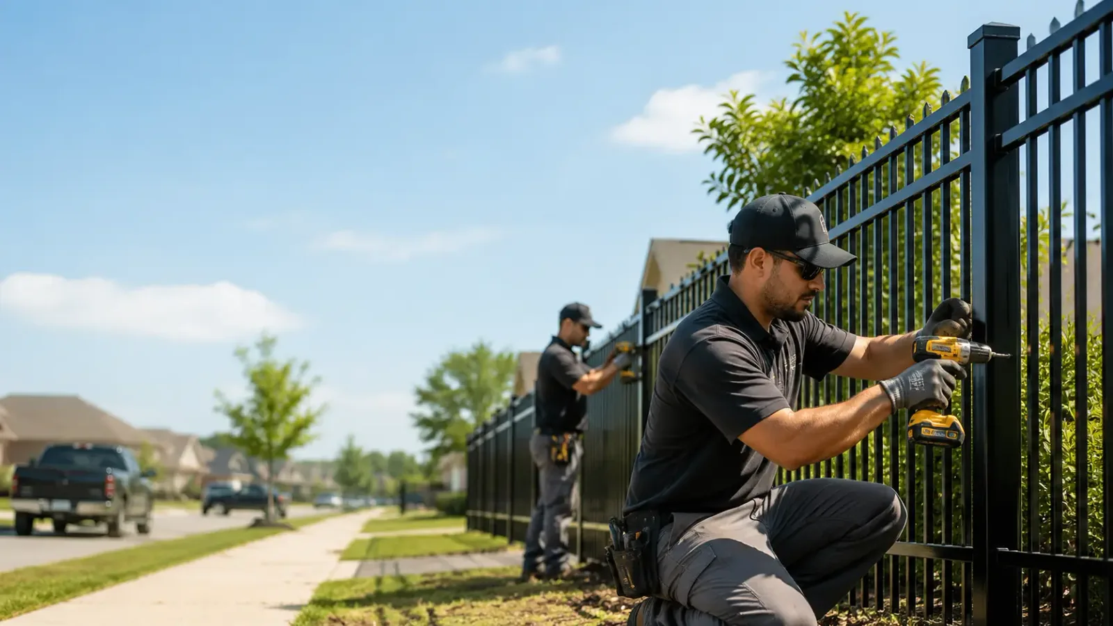Metal Fence Installation in Countyline, OK
